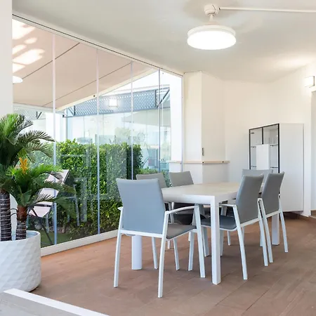Apartamento Premium En Planta Baja En La Torre Golf Resort Con Gran Terraza Acristalada, Piscina Con Jacuzzi Y Vistas Al Golf Roldán Exterior photo
