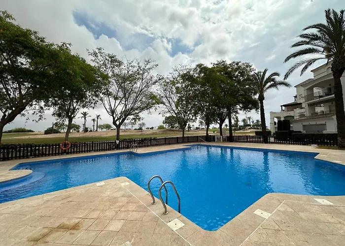 Apartamento Premium En Planta Baja En La Torre Golf Resort Con Gran Terraza Acristalada, Piscina Con Jacuzzi Y Vistas Al Golf